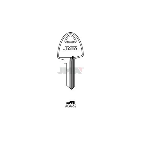 LLAVE JMA ACERO AGA 52 (C) (AGA 12I)