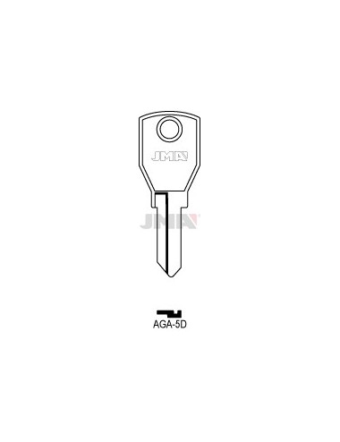 LLAVE JMA ACERO AGA 5D (B)
