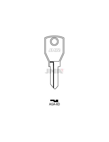 LLAVE JMA ACERO AGA 6D (B)