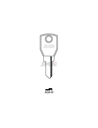 LLAVE JMA ACERO AGA 9I (B)