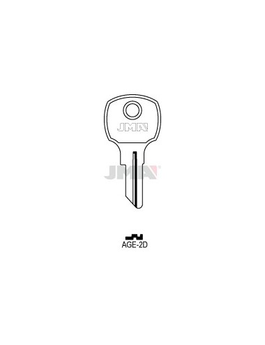 LLAVE JMA ACERO AGE 2D (C)