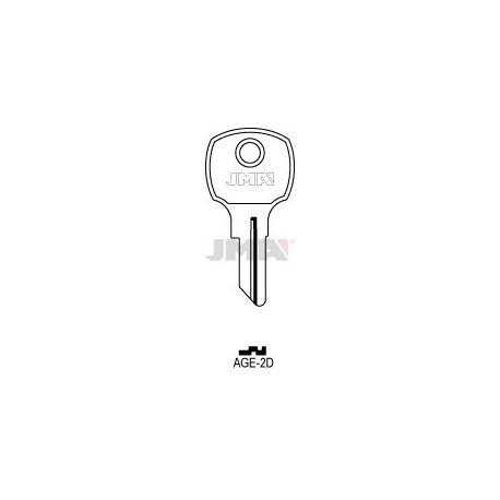 LLAVE JMA ACERO AGE 2D (C)