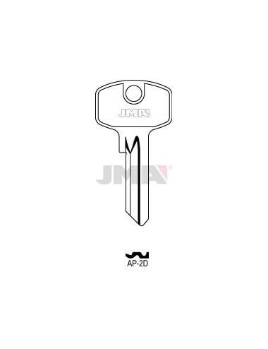 LLAVE JMA ACERO AP 2D (C)