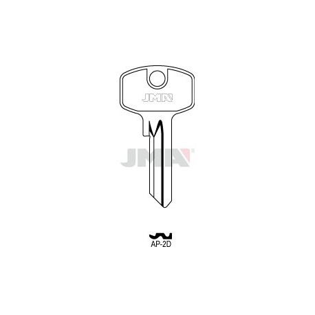 LLAVE JMA ACERO AP 2D (C)
