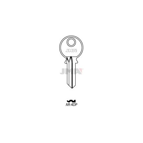 LLAVE JMA ACERO AR 4DP (B)