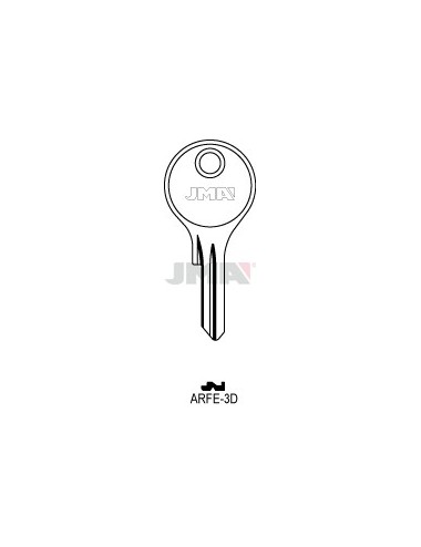 LLAVE JMA ACERO ARFE 3D (C)