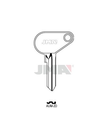 LLAVE JMA ACERO AUM 2D (B)