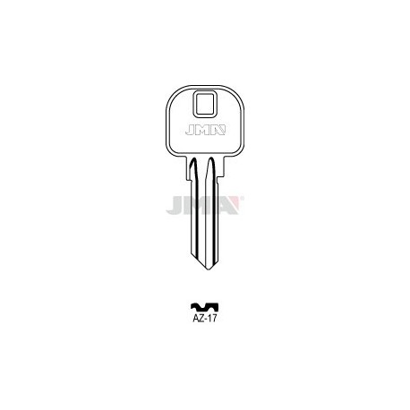 LLAVE JMA ACERO AZ 17 (A)