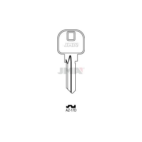 LLAVE JMA ACERO AZ 17D (A)