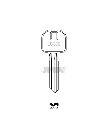 LLAVE JMA ACERO AZ 18 (B)
