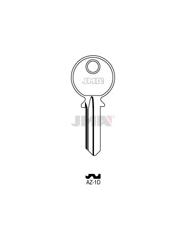 LLAVE JMA ACERO AZ 1D (A)