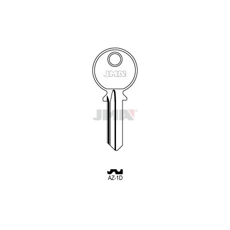 LLAVE JMA ACERO AZ 1D (A)
