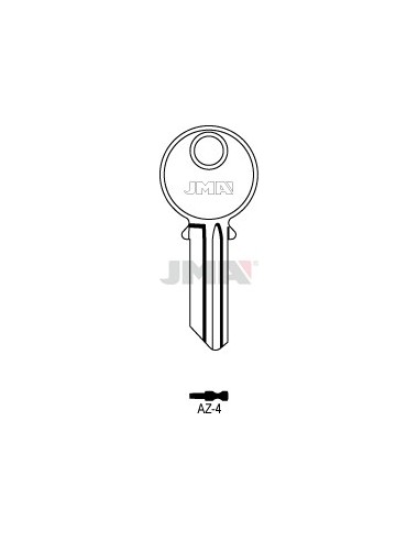 LLAVE JMA ACERO AZ 4 (B)