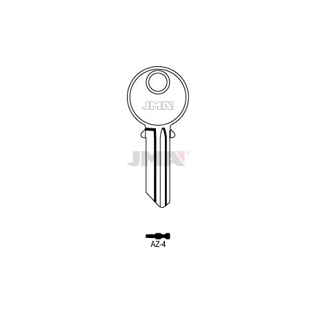 LLAVE JMA ACERO AZ 4 (B)
