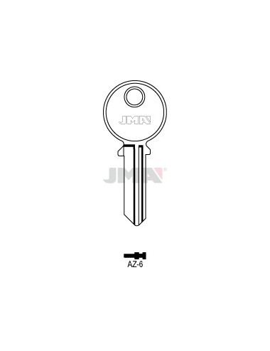 LLAVE JMA ACERO AZ 6 (C)