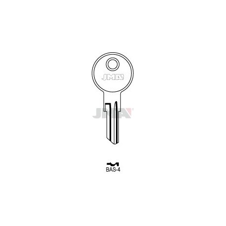 LLAVE JMA ACERO BAS 4 (C) (BASX)