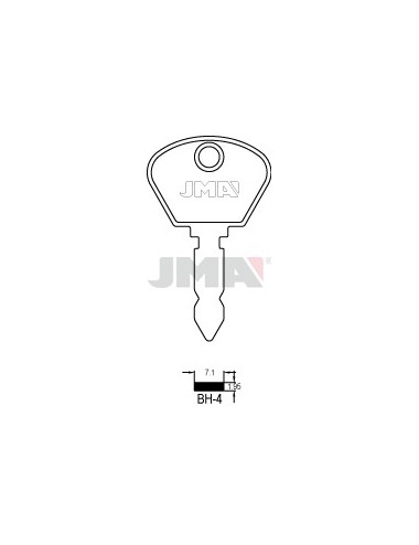 LLAVE JMA ACERO BH 4 (C)