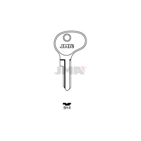 LLAVE JMA ACERO BH 8 (C) (KL3)