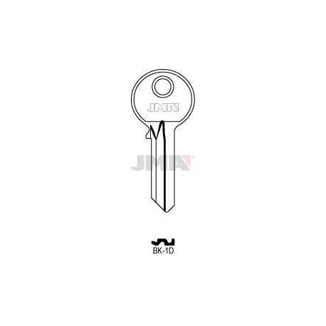 LLAVE JMA ACERO BK 1D (C)