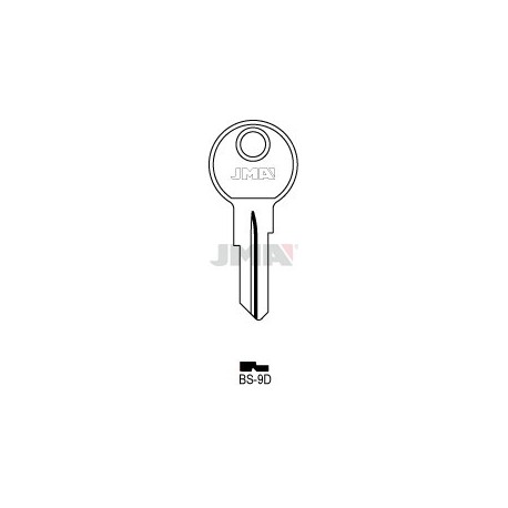LLAVE JMA ACERO BS 9D (C) (CY64)