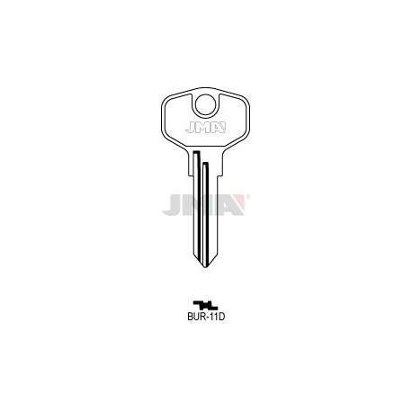 LLAVE JMA ACERO BUR 11D (C)