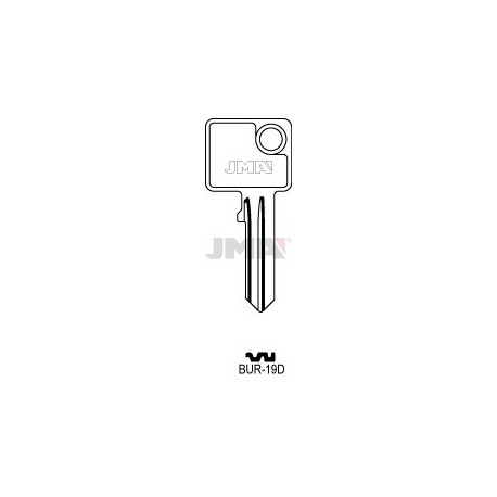 LLAVE JMA ACERO BUR 19D (C)