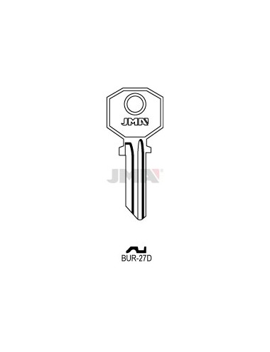 LLAVE JMA ACERO BUR 27D (C) (BG14)