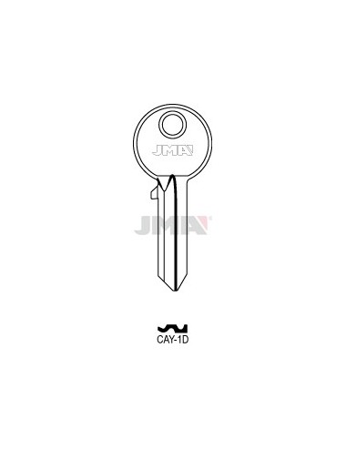 LLAVE JMA ACERO CAY 1D (A)