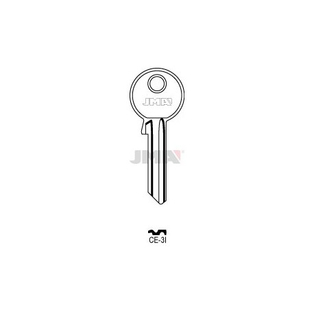LLAVE JMA ACERO CE 3I (C)