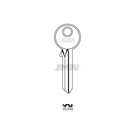 LLAVE JMA ACERO CE 51D (C)
