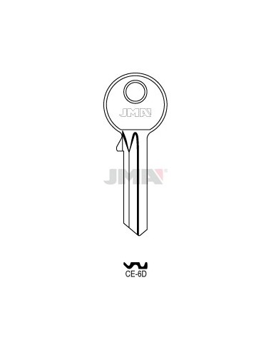 LLAVE JMA ACERO CE 6D (C)