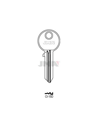 LLAVE JMA ACERO CI 15D (C)