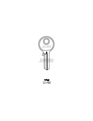 LLAVE JMA ACERO CI 19D (C)