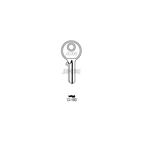 LLAVE JMA ACERO CI 19D (C)