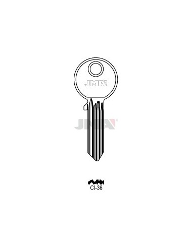 LLAVE JMA ACERO CI 36 (C)