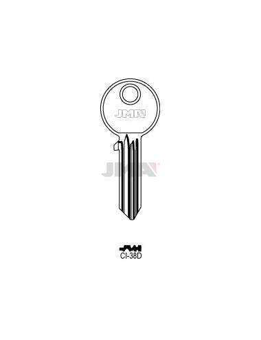 LLAVE JMA ACERO CI 38D (C)