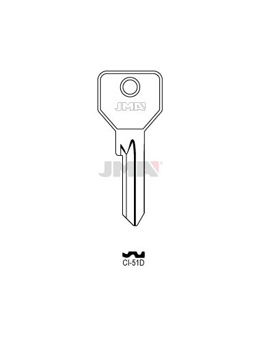 LLAVE JMA ACERO CI 51D (C)