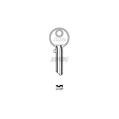 LLAVE JMA ACERO CI 5IP (B)
