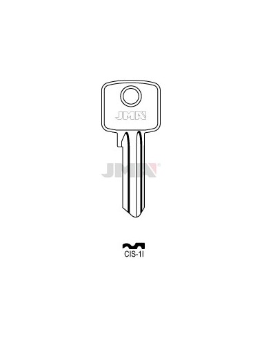 LLAVE JMA ACERO CIS 1I (C)