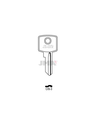 LLAVE JMA ACERO CIS 3 (C)