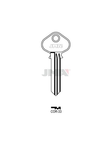 LLAVE JMA ACERO COR 33 (C)