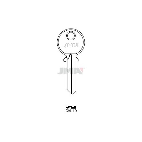 LLAVE JMA ACERO CVL 1D (B)