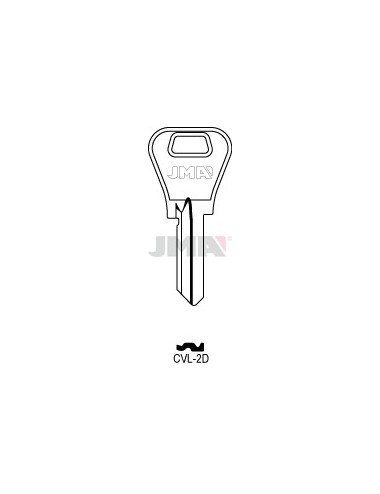 LLAVE JMA ACERO CVL 2D (B)