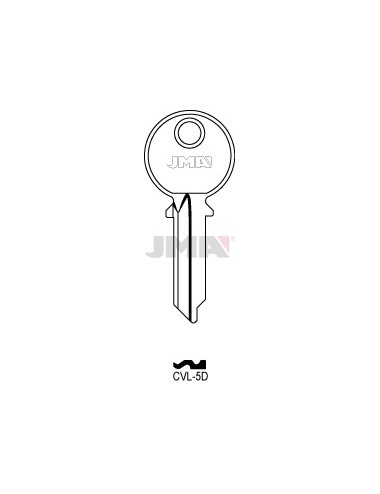 LLAVE JMA ACERO CVL 5D (A)