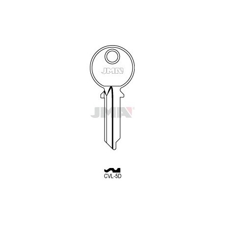 LLAVE JMA ACERO CVL 5D (A)