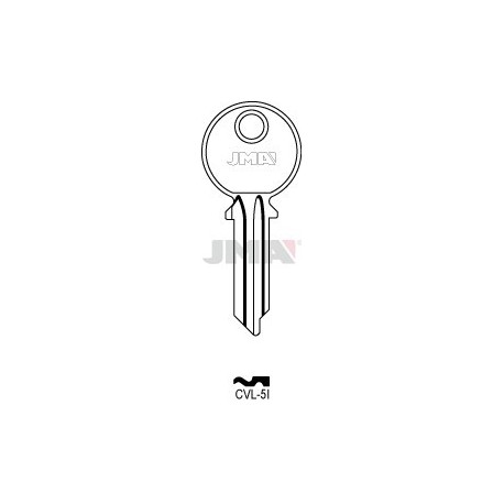 LLAVE JMA ACERO CVL 5I (A)
