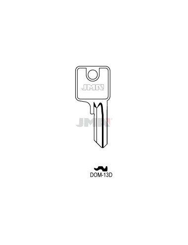 LLAVE JMA ACERO DOM 13D (B)