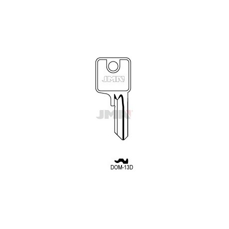 LLAVE JMA ACERO DOM 13D (B)