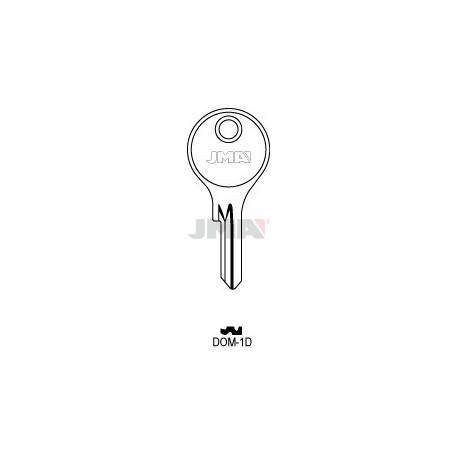 LLAVE JMA ACERO DOM 1D (B)