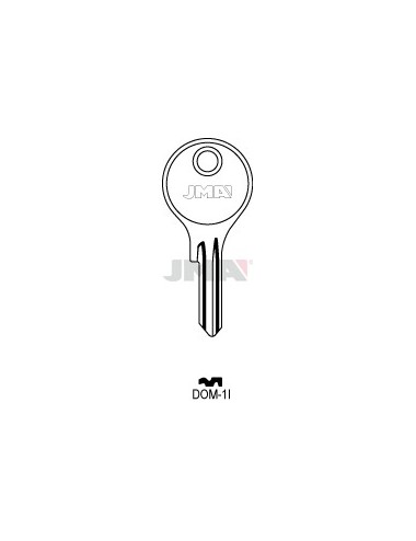 LLAVE JMA ACERO DOM 1I (B)
